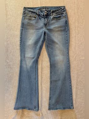 American Eagle Outfitters Light Blue Artists Jeans  Size 12 Regular